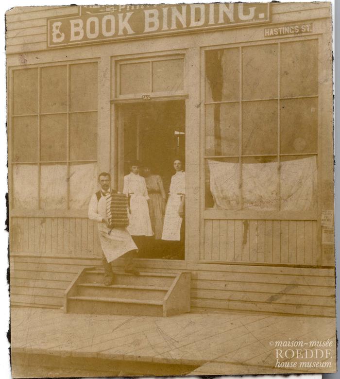 Roedde shop on Hastings St.